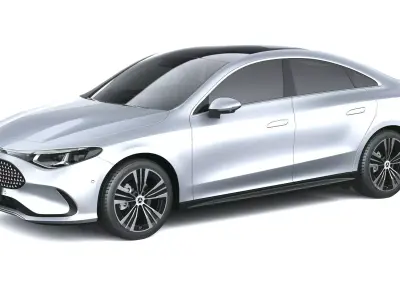 Mercedes-Benz CLA Basic 2026 3D model