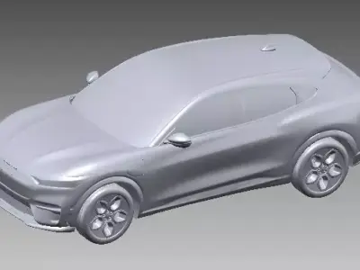 Mach-e car 3D model