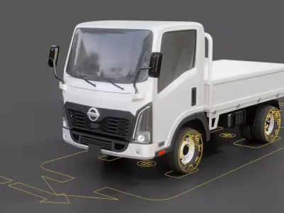 Nissan Atlas Pickup Truck 3D model