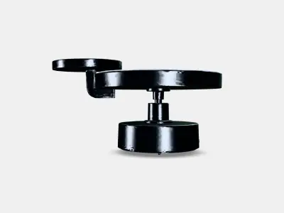 KABOMBA LED wall lamp with mirror Low-poly 3D model