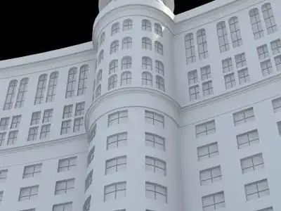 Luxury Hotel 3D model