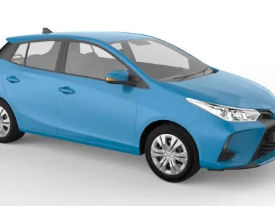 Toyota Yaris 2023 3D model