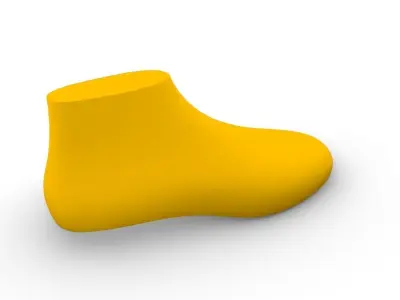 Male Shoe Last Good for Sneakers 3D print model