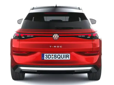 Volkswagen T-Roc Style 2026 3D model