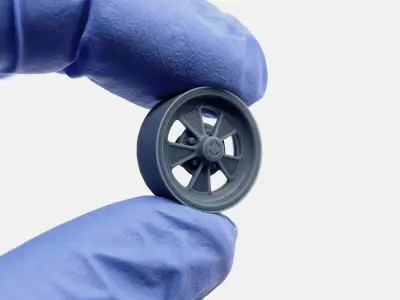 15x6 Cragar GT Plus Wheel and Brake 3D print model