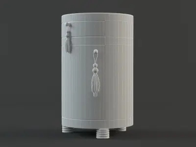 Creazioni BILL Night Table 3D model 3D model