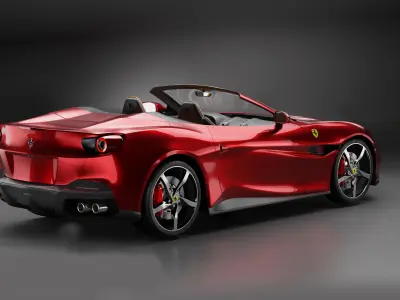 Ferrari Portofino m  3D model
