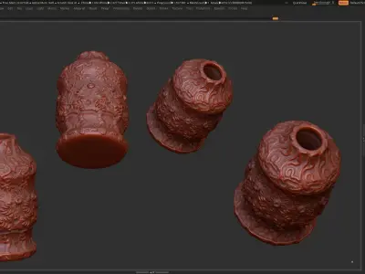 Vase modern 3d print model 3D print model