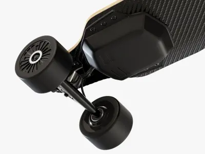 Skateboard electric 01 3D model