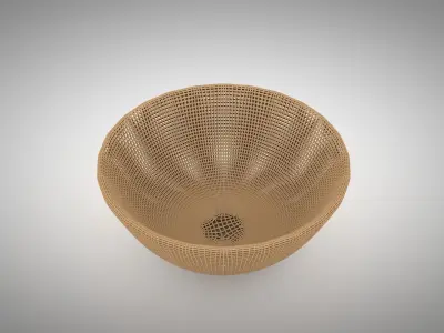 Baskets bowl 3D model