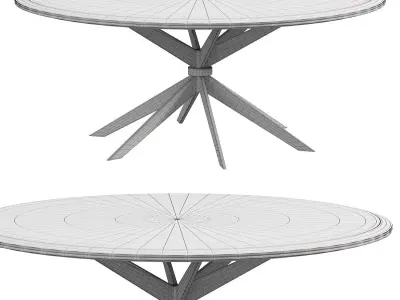 Lauw coffee table by Vicalhome 3D model