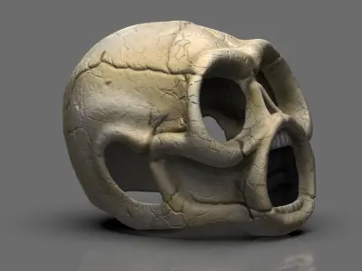 IOWA Sid Wilson Mask - SLIPKNOT Mask - Halloween cosplay 3D print model