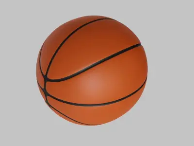 Basketball 3D model illustration model 3D model