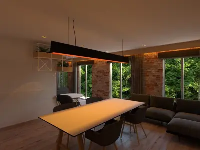 55m2 small FLAT    3D model