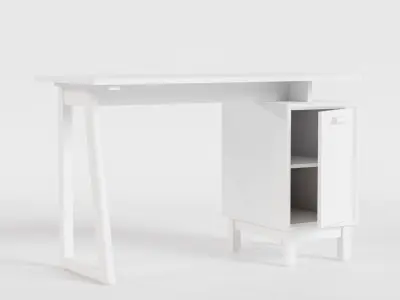 Heim Studio KATO Table Desk Low-poly 3D model