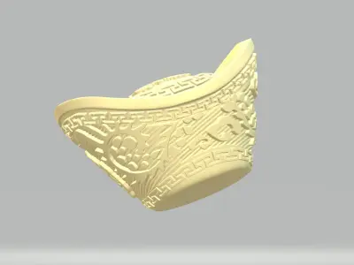 Chinese Gold Ingots 3D print model