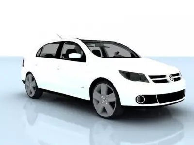 Volkswagen Voyage 2012 3D model