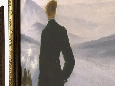 Picture Frames High-Quality Customizable Wall Art for 3D Scenes Low-poly 3D model