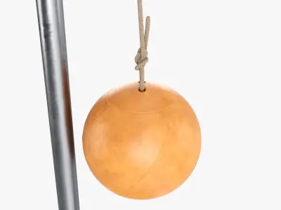 Tetherball 02 3D model