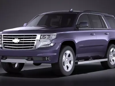 Chevrolet Tahoe Z71 2017 VRAY 3D model