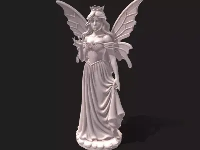 Fairy princess 3D print model
