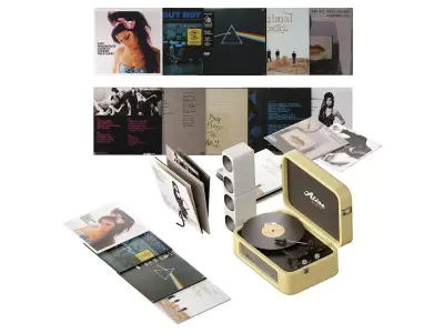 Alive Audio Stories Lilac STR-06-LL Player 3D model