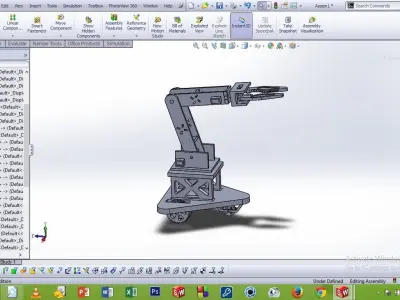 Robotic Arm 3D model