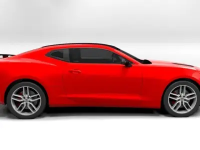 CHEVROLET CAMARO 2017 Low-poly 3D model