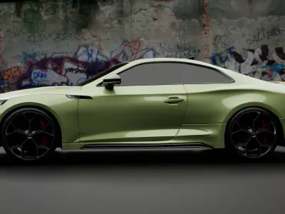Audi RS5 2023 3D model