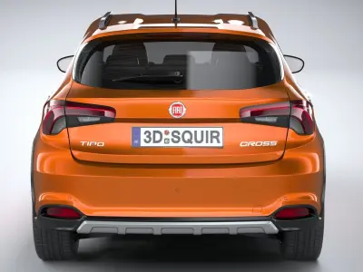 Fiat Tipo Cross 2021 3D model