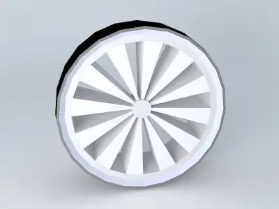 Tires - 1 wheel Free 3D model