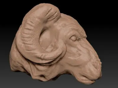 Old sculpture 3D model