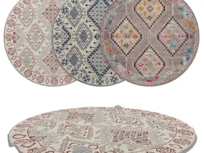 Rugs No 978 Low-poly 3D model