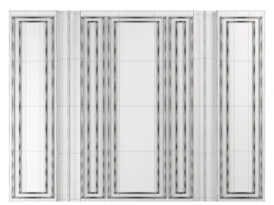 Wall Panel  3D model buy