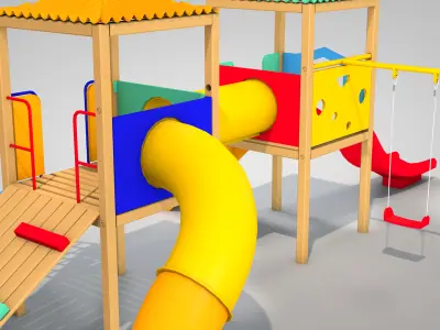 Playground Tutti  3D model