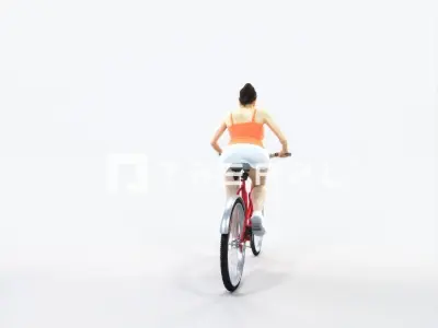 Dream 01K bicycle bike Sports Woman Low-poly 3D model