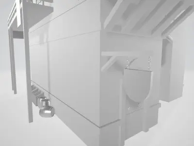 Medieval House 3D model 3