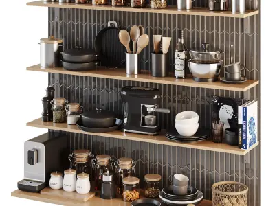 Kitchen Accessories 01 3D model get