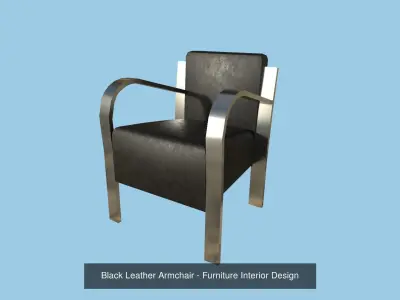 Armchair - 08 Textures - Furniture Interior Design 3D Model Collection