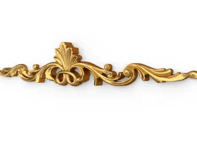 Classic decor ornament 15 3D print model