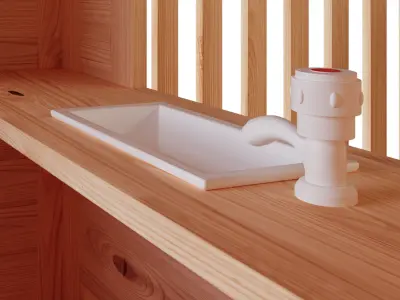 SILVERTON CUBBY HOUSE 3D model