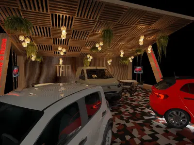 Boorh Car Exposition FIAT 3D model