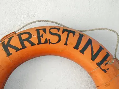 Nautical Gig Harbor Life Preserver 3D model