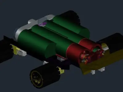 Vacuum Cleaner Toy Car 3D print model