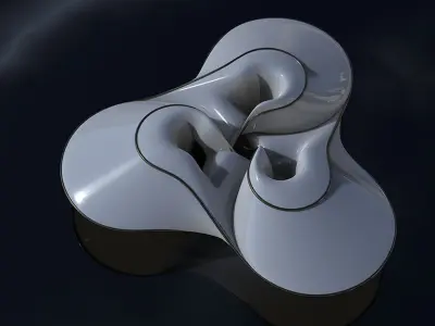 geometric modern art gm9 3D print model