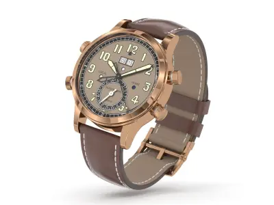 Patek Philippe 5520RG Grand Complications Watch 3D model