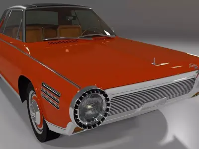 Chrysler Turbine 1964 3D model