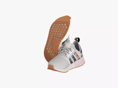 ADIDAS RICH MNISI NMD R1 Low-poly 3D model