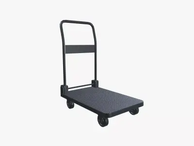 Hand Truck Low-poly 3D model by Asset-World