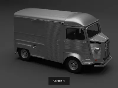 Classic Cars 3D Model Collection